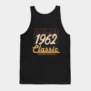 november 1962 birthday Tank Top